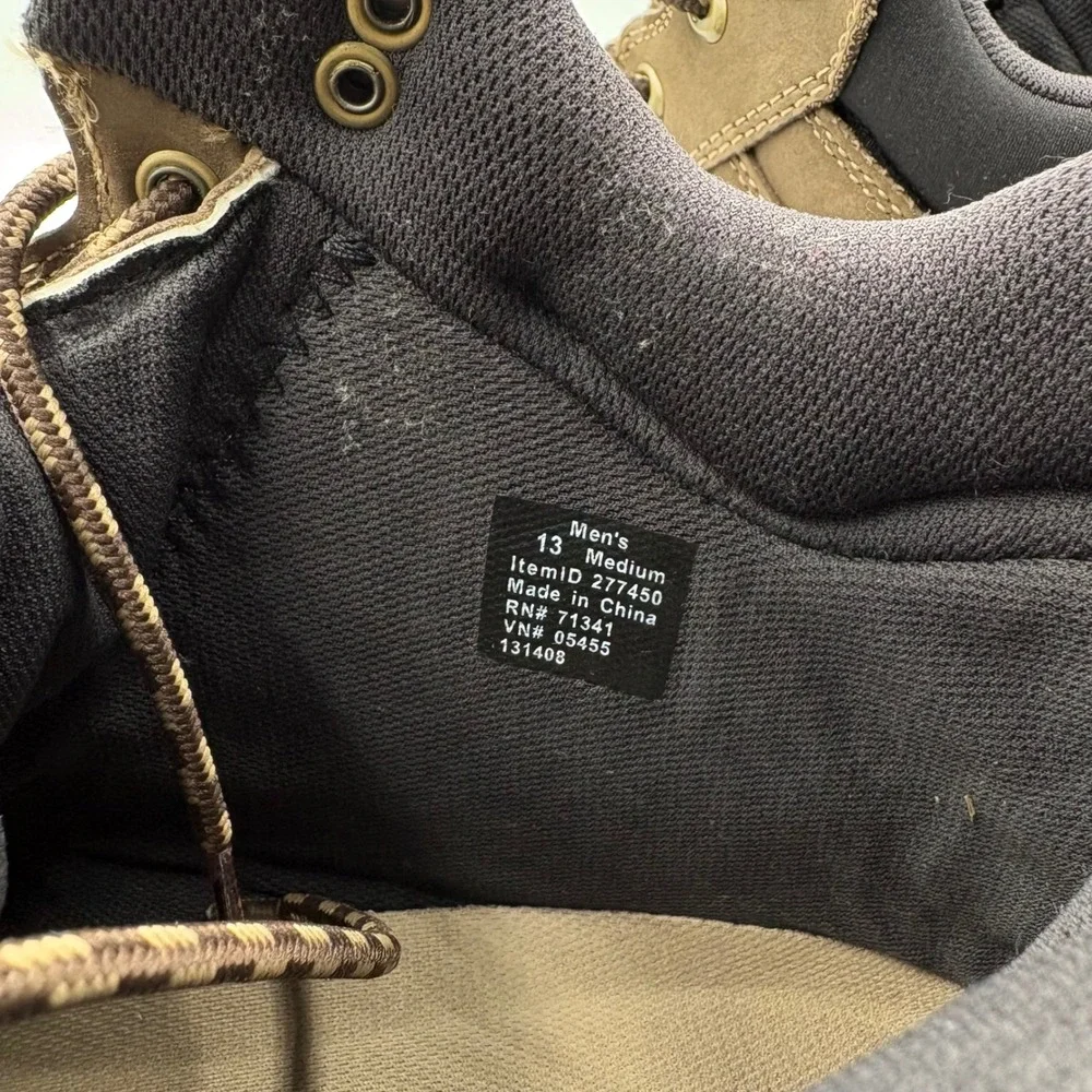L.L. Bean Tek 2.5 Snow Boots Mens 13 Brown Good Waterproof PrimaLoft‎ Insulated